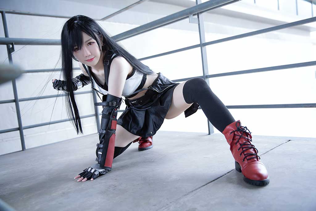 Sally Dorasnow最终幻想Tifa（蒂法）cosplay原造型缩略图3