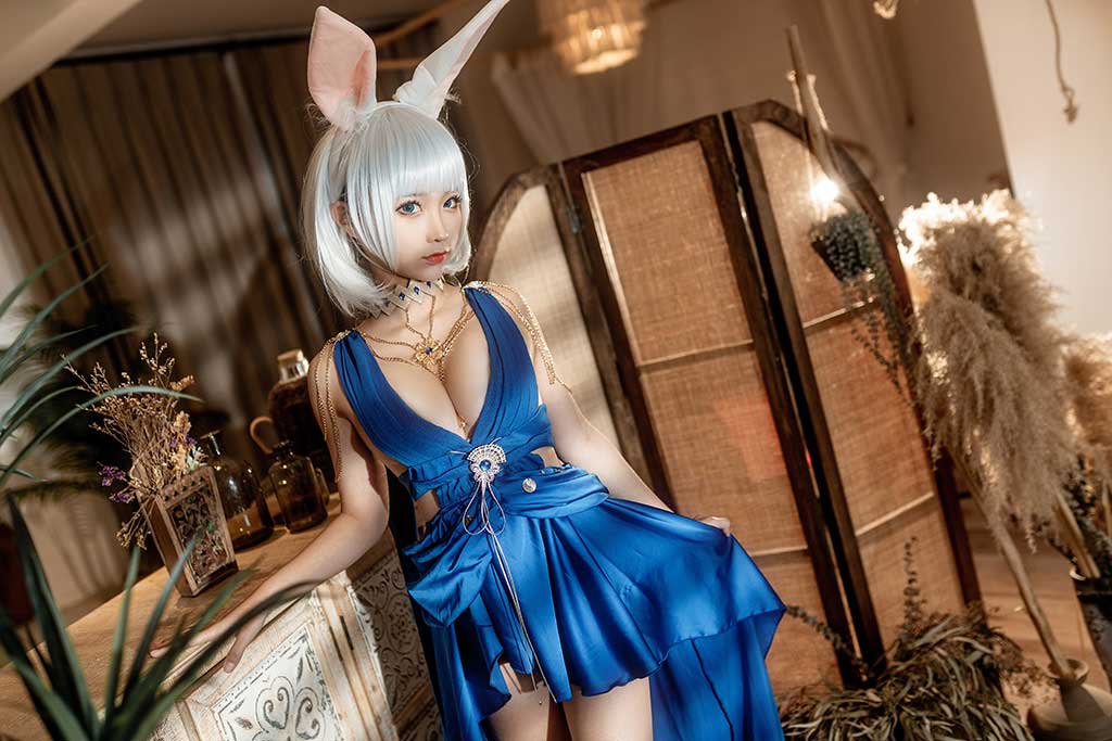 蠢沫沫 碧蓝航线 加贺cosplay缩略图1