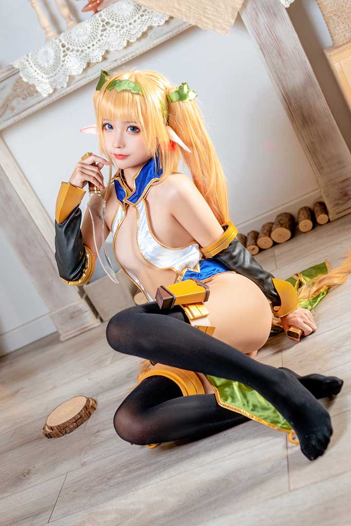 蠢沫沫「精灵村第二村人 cosplay」缩略图3