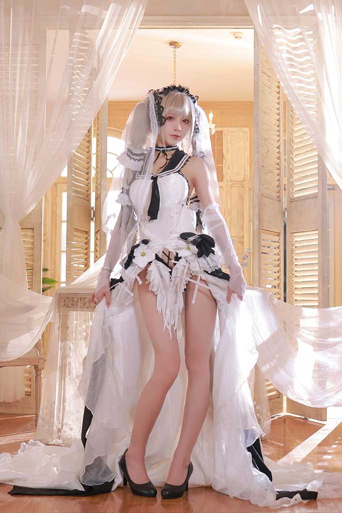 水淼Aqua 碧蓝航线Formidable（可畏）cosplay 3套合集缩略图4